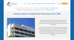 Desktop Screenshot of newportlidopharmacy.com